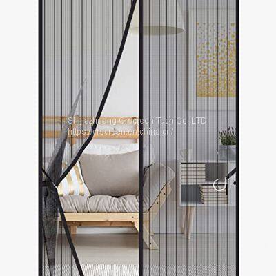 Decorative Door Curtain Magnetic Curtain Door Anti-Mosquito Door Curtain Household Magnetic Summer Self-Suction Screen Door Screen Window Mesh photo-4