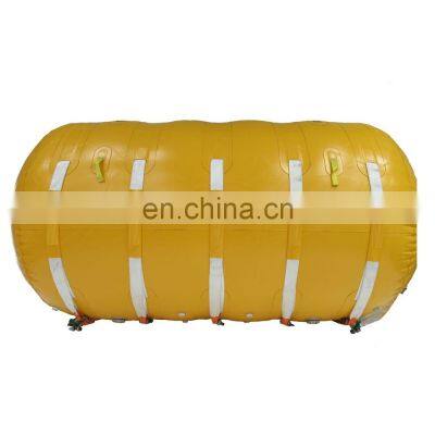 UV Resistance 5000 kg 3 ply PVC Fabric Surface Underwater-Air Lifting Bags Balloon For Boat Lifting