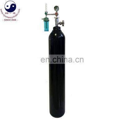HG-IG ISO9809-3 40L 150bar Oxygen/ Co2/ Argon Gas Cylinders Balon de Oxigeno
