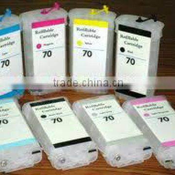 Designjet z2100/z3100/z3200 compatible ink cartridge for hp 70