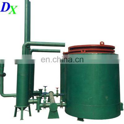 Energy saving Hoist model air flow continuous carbon fiber Machine for making wood charcoal