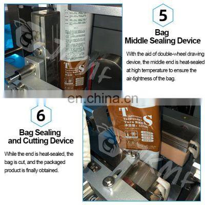 Full Automatic Weighing Vegetable Salad Packing Machine for Lettuce Packing Machine Cauliflower Packing Machine