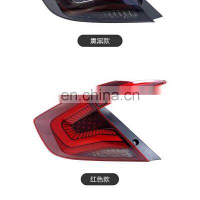 Landnovo Hot Selling Body Parts Modified Car Reversing Parking Car Star Design Rear Light for Honda Civic Led Taillight photo-3