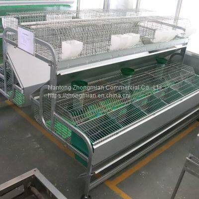 Industrial Breeding Rabbit Cages System for Rabbit Raising Industry 24/set photo-3