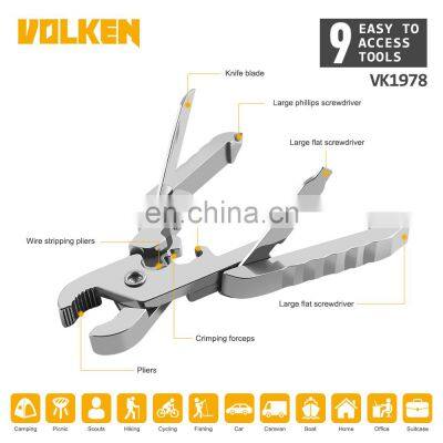 Outdoor Multifunctional Tools Stainless Steel Pliers EDC Combination Folding Pocket Tools Gift Customization photo-2