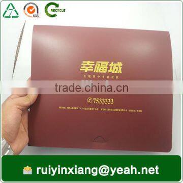 A4 Decorative Office Storage Boxes Offset Printing Customized pp File Folder Boxes photo-2