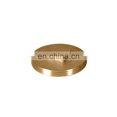 high Quality Brass in golden Clean Out Plug, 4-inch -Southern Code in good Price