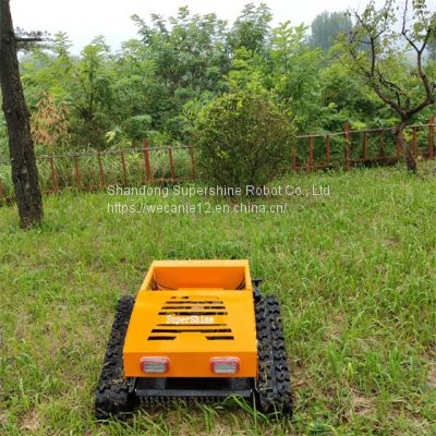 tracked remote control lawn mower, China mower rc price, remote control mower with tracks for sale