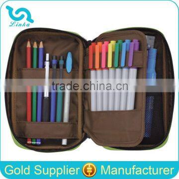 Durable Nylon Pen Case Useful Fabric Pen Case For School