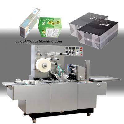 Automatic 3D Cellophane Transparent Packing Wrapping Machine for Perfume Chocolate Gift Box photo-4