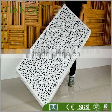 Acoustic decorative sound proof ceiling