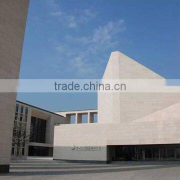 Good Quality Natural Wall Cladding Polished Beige Marble Slabs photo-2