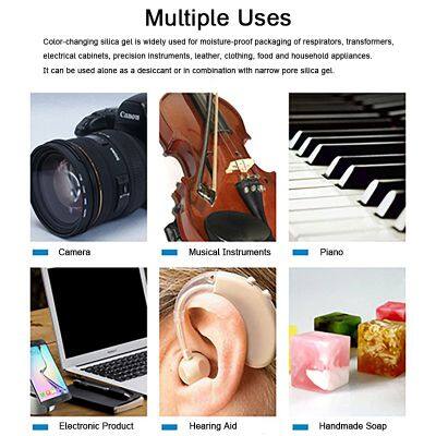 Orange Silica Gel Beads Indicator Orange to Green photo-4