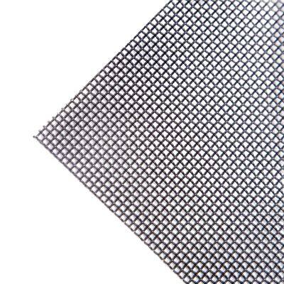 304 primary color diamond mesh window screen for mosquito and insect prevention, can be freely cut Black diamond mesh window screen