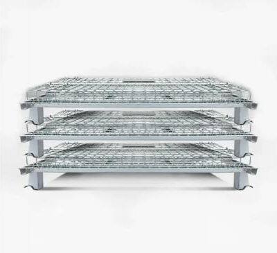 3 Sides Warehouse Wire Roll Cage photo-3
