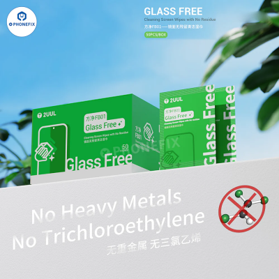 2UUL Non-Destructive Screen Wipes for Glass Surface Cleaning and Protection