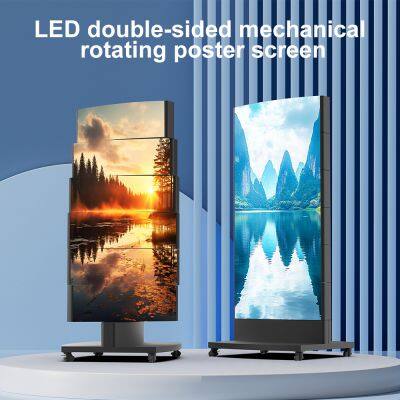 Likang Display GOB/P1.53 Double-sided LED Mechanical Rotating Poster Screen Conference Room Advertising Machine Factory Wholes photo-4
