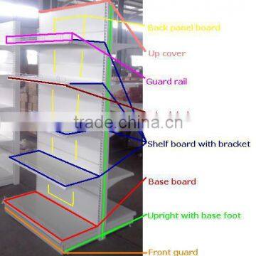 High Quality Supermarket Staniless Steel & Wooden Fruit and Vegetable Display Stands photo-6