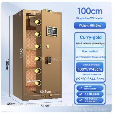 Commercial Grade All-Steel Digital Safe | With Multi-Point Thick Locking Bolt | HN-S22 Perfect for Hotels
