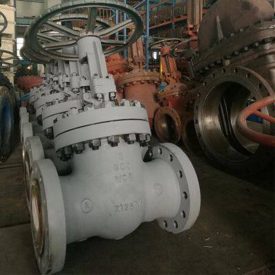Custom Made ANSI Z41H 600LB Cast Steel WCB Flange Hard Seal Manual Industrial Gate Valve High Temperature/Pres for Oil Gas Water photo-3