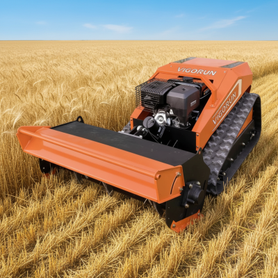 Vigorun Tech Cortador de Grama a Gasolina Robô Máquina Versátil Cortador de Arbustos Robô MTSK800 para Ladeiras e Inclinações