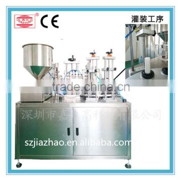 Toothpaste Filling Machine / Lotion Aluminum Tube Sealing Machine