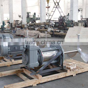 Agitator slurry tank,gear drive chemical mixer,electric mixer