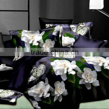 Flower Printed Duvet Bedding Sets 3D photo-6