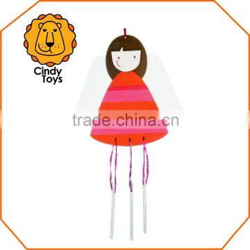 DIY Wooden Craft Hanging Ornaments Angel 1 Pcs for Christmas