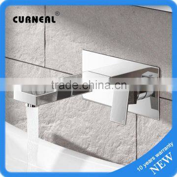 No.Y4502 Cheap Wall Mounted Chrome Bathroom Basin Mixer