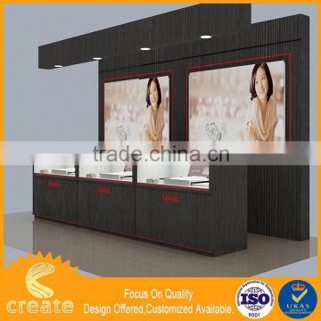 Maple shoes and watches display cabinet stand guangzhou acrylic watch counter display