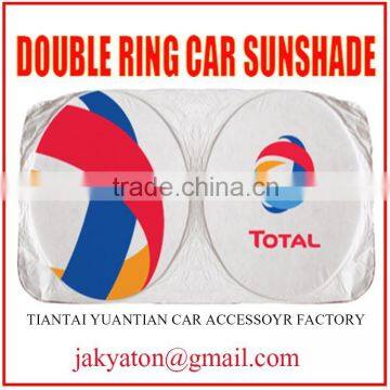 Nylon Sunshade Fold Car Sunshade Ring Car Sunshade Car Sun Shade Car Sun Visor photo-5
