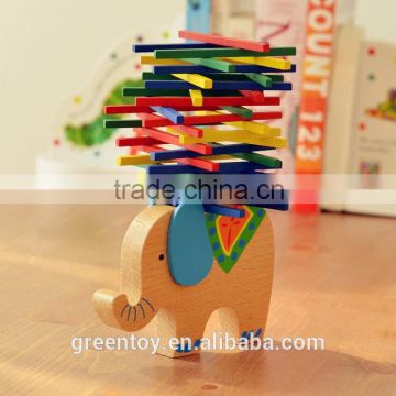 Kid Wooden Blocks Toy Balancing Educational Toy