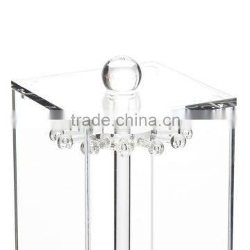 C155 Clear Acrylic Lucite Plexiglass Necklace Storage Holder