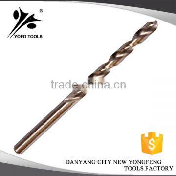 DIN338 HSSM2 Bright Finish Fully Ground Twist Drill Bits for Aluminium,drill bits for aluminium hss tool bits