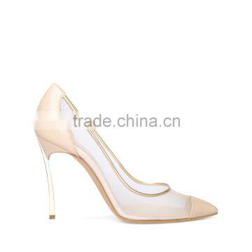 Stiletto Pump Dropship Shoes Beautiful Elegant High Heel Sexy Women Shoes Silver Heels High End Shoes photo-3