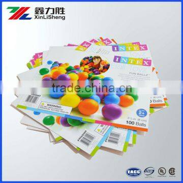 HIGH QUALITY PRINTED CUSTOMIZED DUPLEX BOARD DISPLAY PAPER CARD