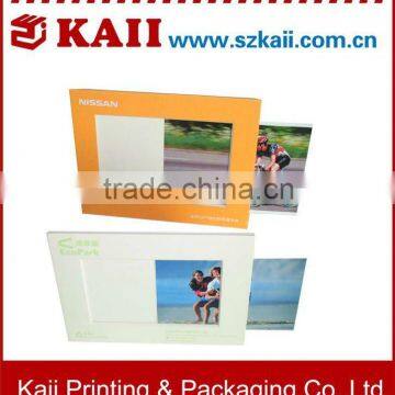 Paper photo frame insert