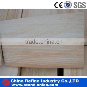 decorative light yellow sandstone