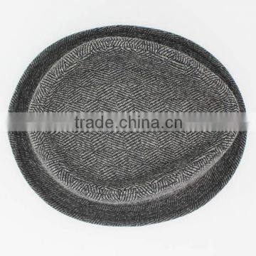 Custom Made Wool Felt Fedora Hat photo-5