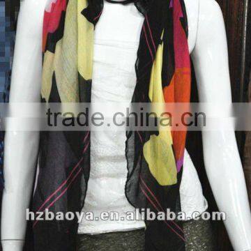 Fashion Brand scarf New Yellow scarves 100% Polyester Long Scarf 2015