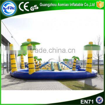 Commercial Amusement Water Park Inflatable Palm Tree Pool Float for Sale photo-2
