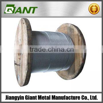 6x7+IWRC Ungalvanized Steel Wire Rope for Elevator Price photo-4