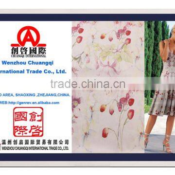 china supplier printed textiles wholesale 100% cotton canvas fabric for dresses