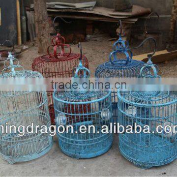 chinese antique bamboo outdoor hanging bird cage