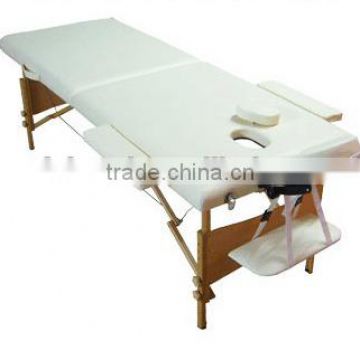 Wooden portable massage table geregem jade massage bed