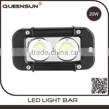 Hot IP67 5inch 20w truck offroad straight single row led light bar