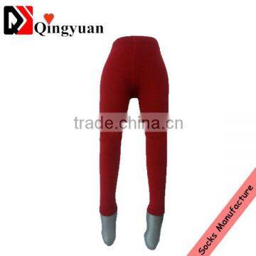 girls polyester leggings napping leggings plain color tights