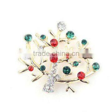 christmas tree brooches