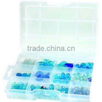 Jewelry plastic bead box 11 Grid Organizer Box with different sizes